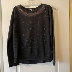 Miss Me sweater with embroidered sequins size L